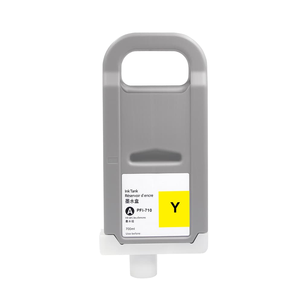 Cartus compatibil Canon PFI-710Y Yellow (2357C001, PFI710Y)