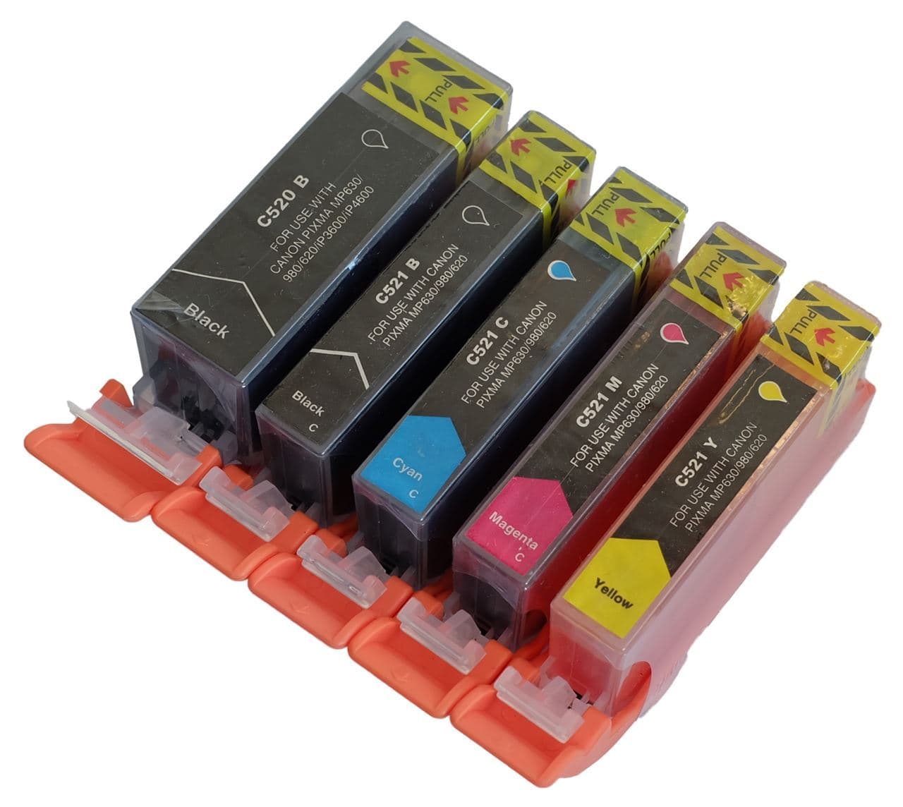 Pachet de cartuse compatibile Canon PGI-520PGBK / CLI-521