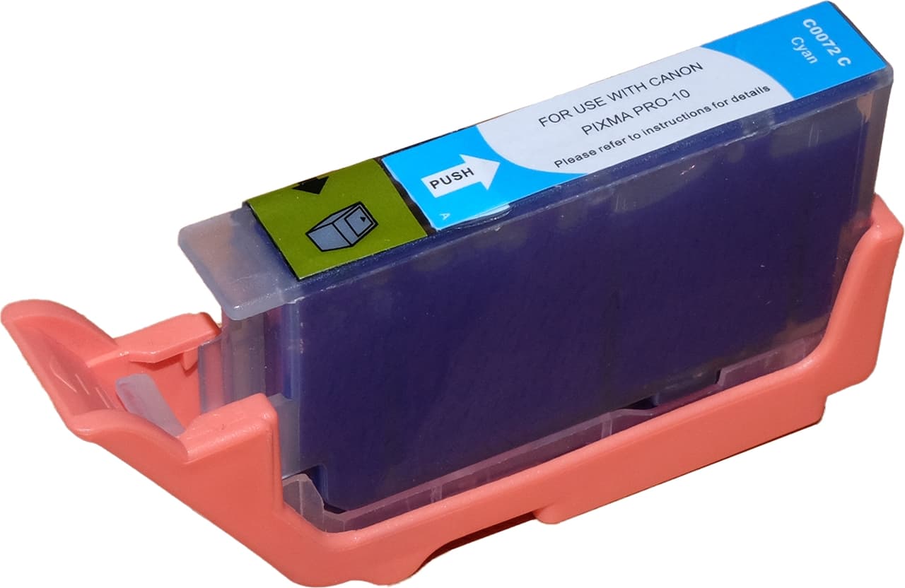 Cartus compatibil Canon PGI-72C Cyan (6404B001, PGI72C)