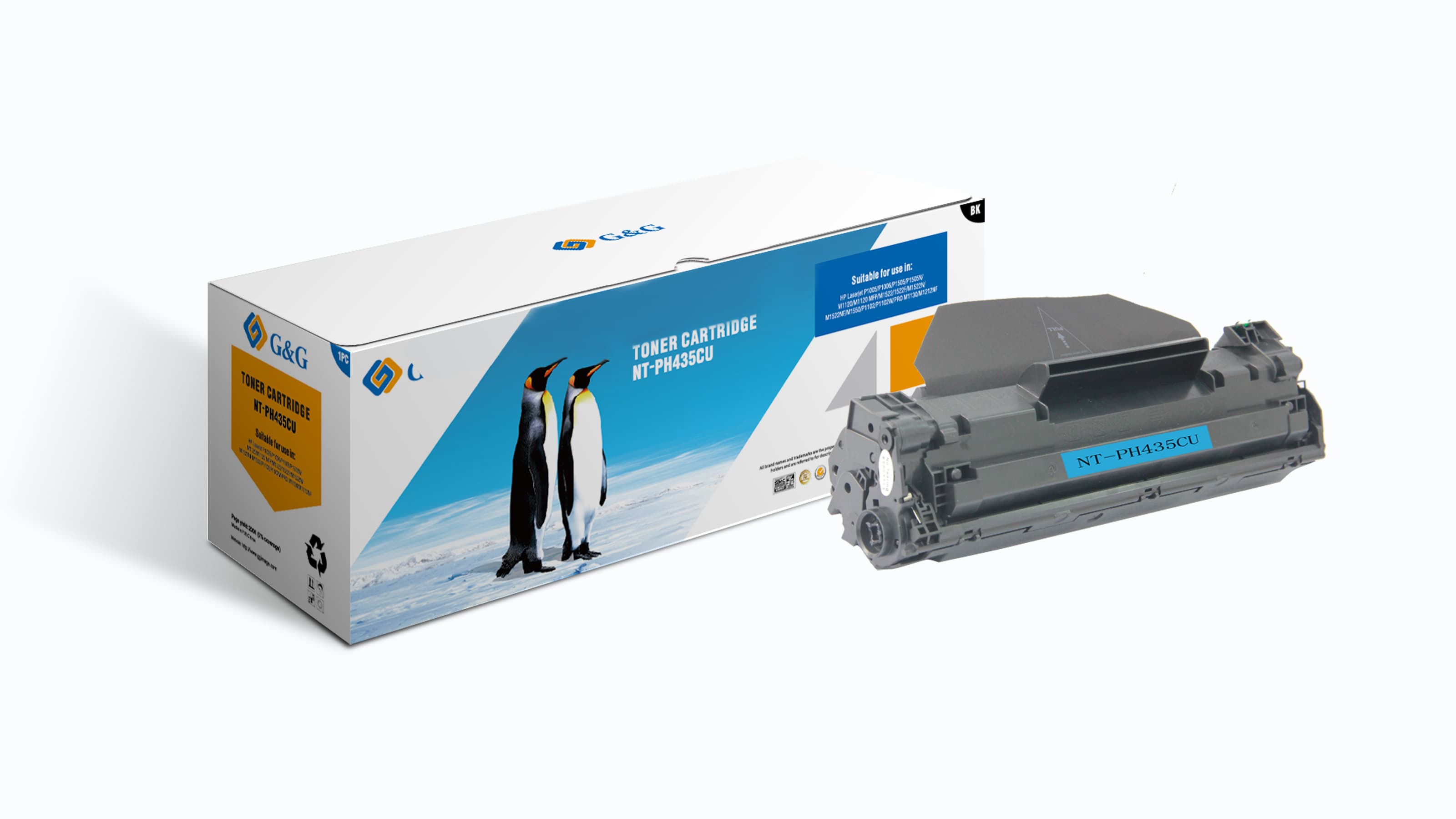 Toner Premium G&G (2K) Canon 713 Black (1871B002, CRG-713, CRG713)