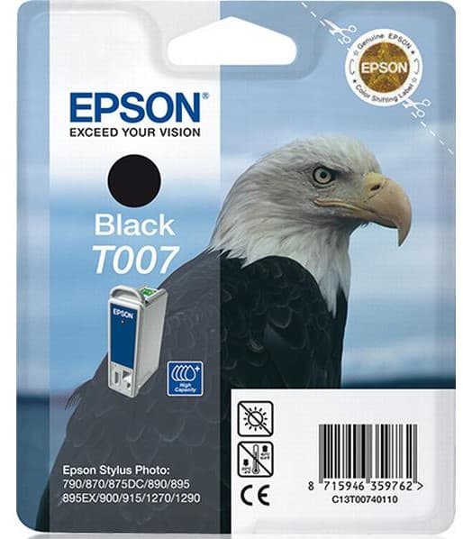 Cartus de cerneala original Epson T007 Black (C13T00740110)