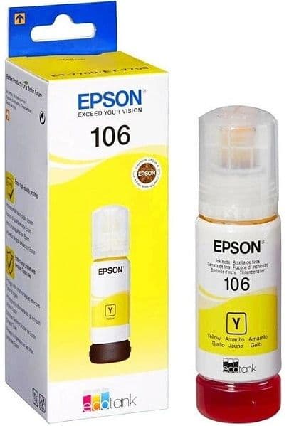 Flacon cerneala Epson 106 Yellow (C13T00R440)