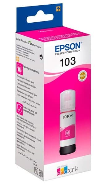 Flacon cerneala original Epson 103 Magenta (C13T00S34A)