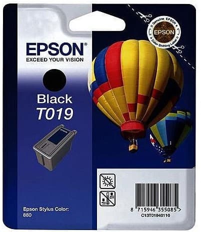 Cartus de cerneala original Epson T019 Black (C13T01940110)