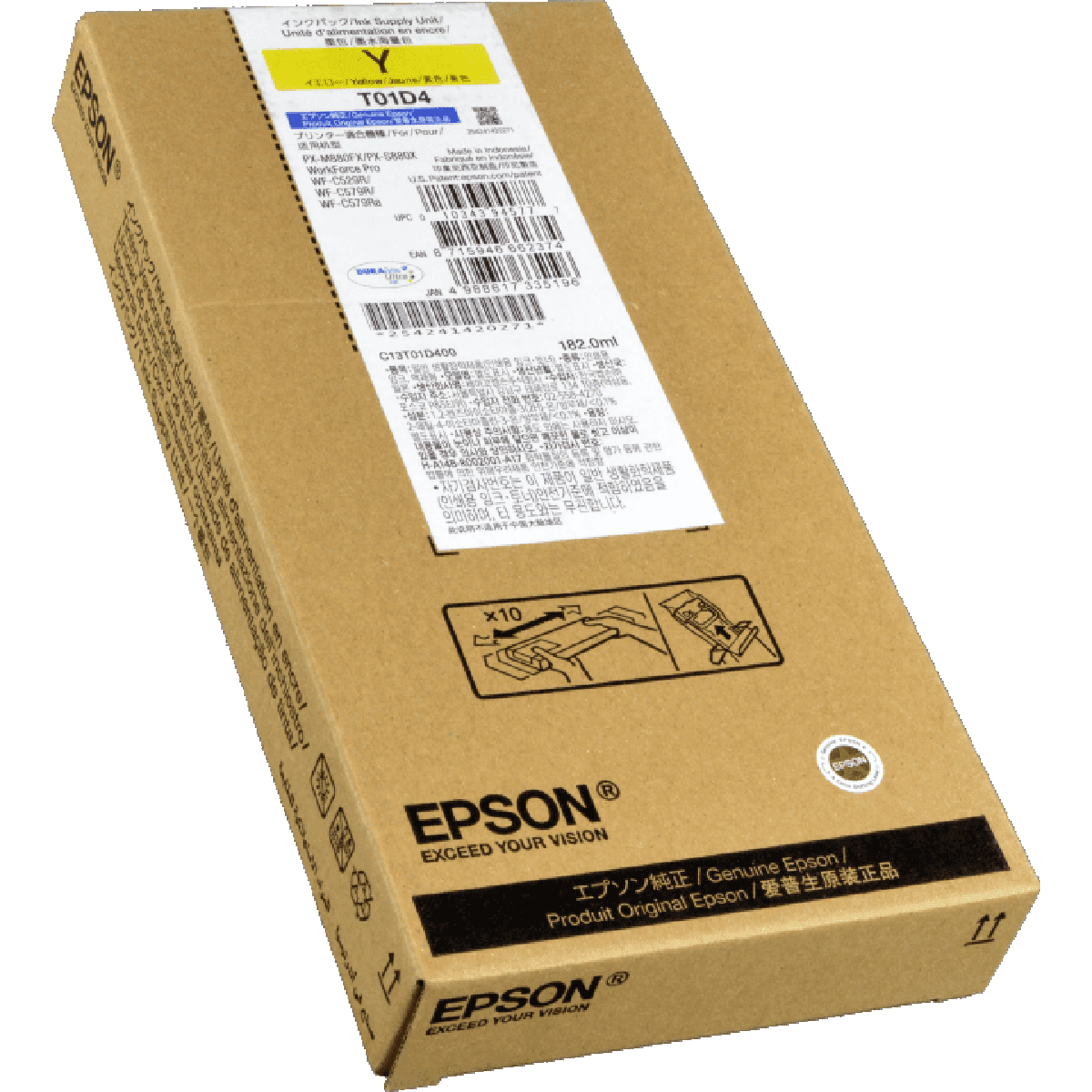 Cartus de Cerneala (20K) Epson T01D4 Yellow (C13T01D400)