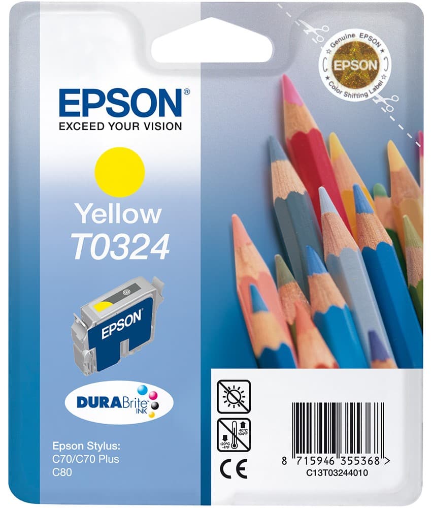 Cartus de cerneala original Epson T0324 Yellow (C13T03244010 )