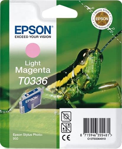 Cartus de cerneala original Epson T0336 Light Magenta (C13T03364010)