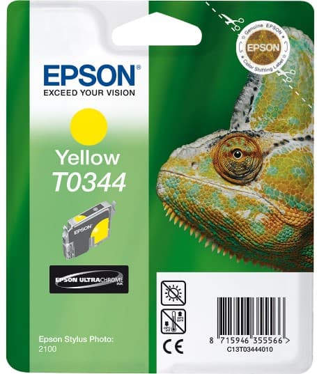 Cartus de cerneala original Epson T0344 Yellow (C13T03444010)