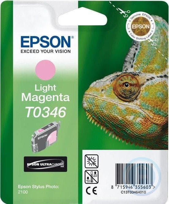 Cartus de cerneala original Epson T0346 Light Magenta (C13T03464010)