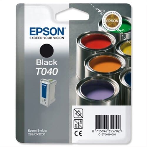 Cartus de cerneala original Epson T0401 Black (C13T04014010)