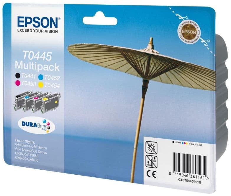 Set cartuse de cerneala originale Epson T0445 Multipack (C13T04454010)