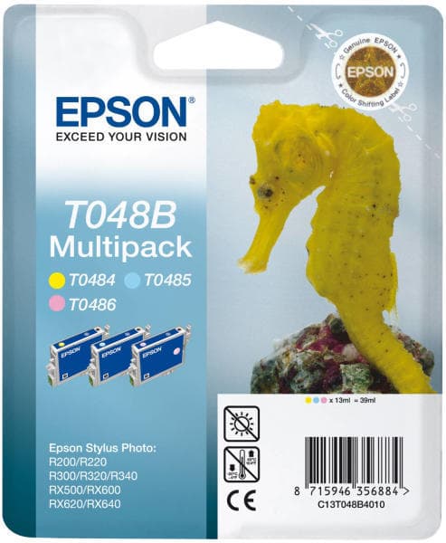 Set cartuse de cerneala originale Epson T048B Multipack (C13T048B4010)