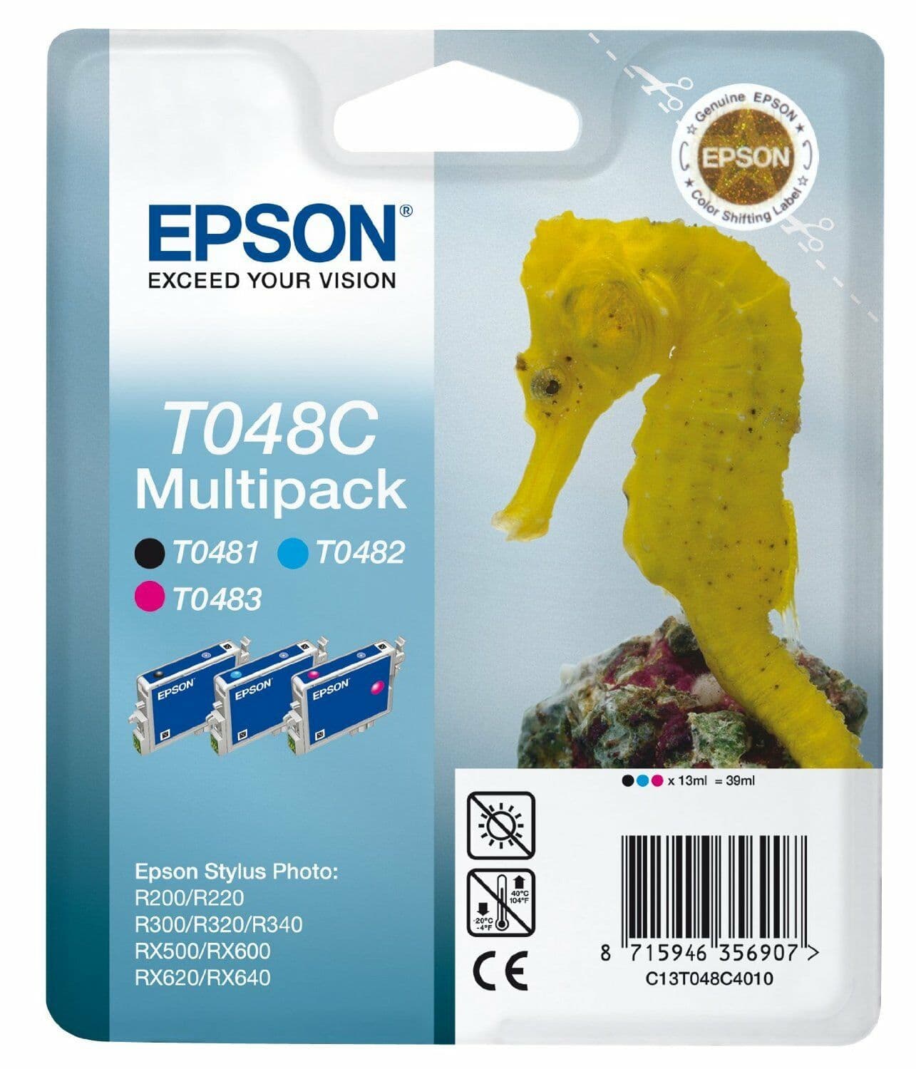 Set cartuse de cerneala originale Epson T048C Multipack (C13T048C4010)
