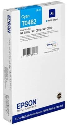 Cartus de cerneala original Epson T04B2 Cyan (C13T04B240)