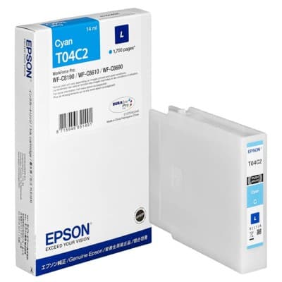 Cartus de cerneala original Epson T04C2 Cyan (C13T04C240)