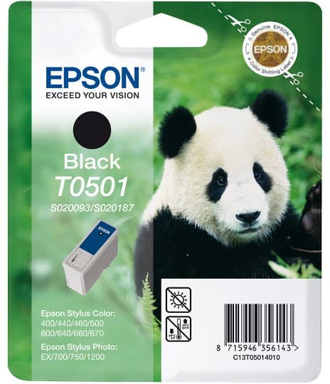 Cartus de cerneala original Epson T0501 Black (C13T05014010)