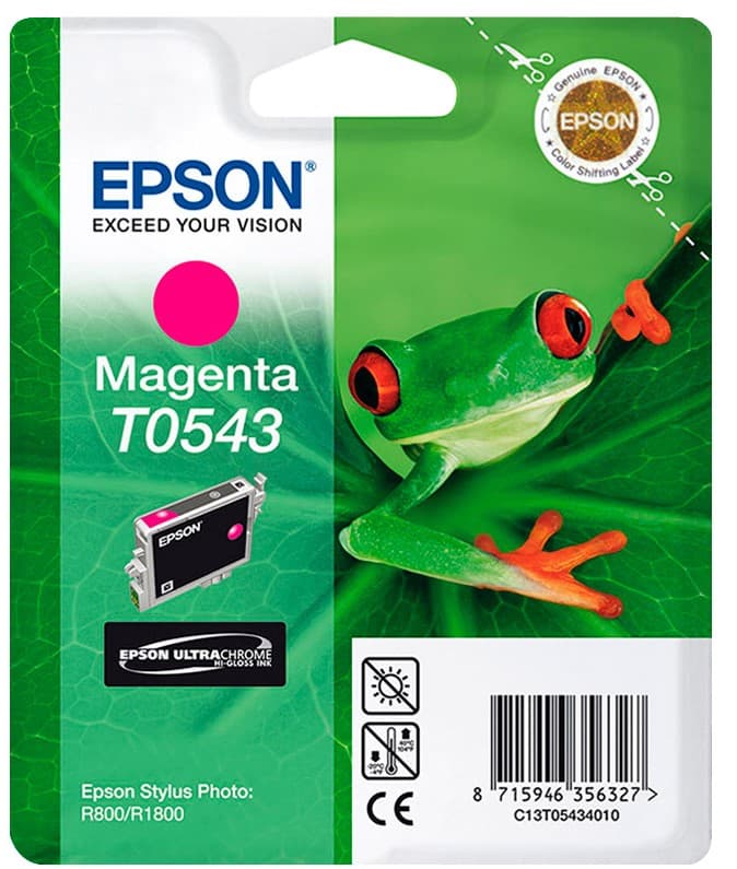 Cartus de cerneala original Epson T0543 Magenta (C13T054340)