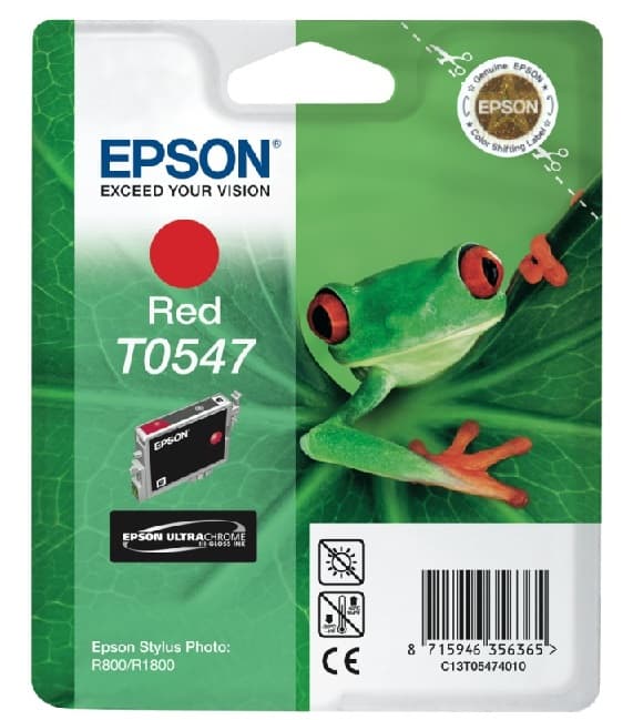 Cartus de cerneala original Epson T0547 Red (C13T054740)