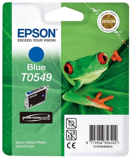 Cartus de cerneala original Epson T0549 Blue (C13T054940)