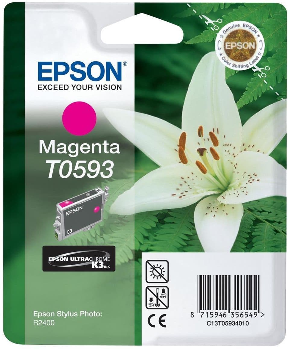 Cartus de cerneala original Epson T0593 Magenta (C13T059340)