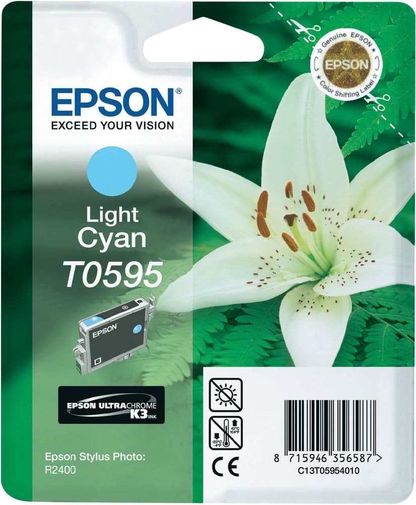 Cartus de cerneala original Epson T0595 Light Cyan (C13T059540)