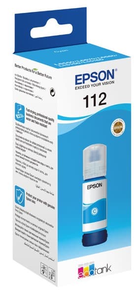 Flacon cerneala original Epson 112 Cyan (C13T06C24A)