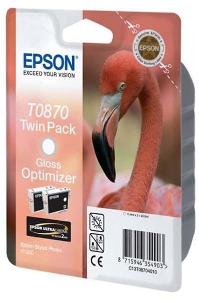 Cartus de cerneala original Epson T0870 Gloss Optimiser (C13T087040)