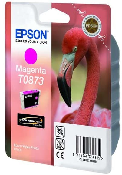 Cartus de cerneala original Epson T0873 Magenta (C13T087340)