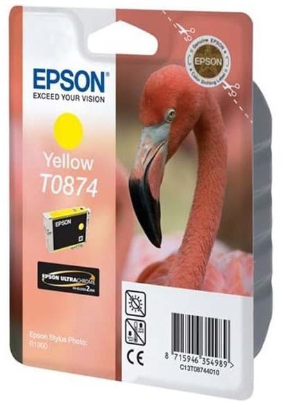Cartus de cerneala original Epson T0874 Yellow (C13T087440)