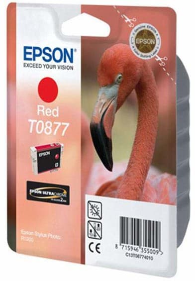 Cartus de cerneala original Epson T0877 Red (C13T087740)