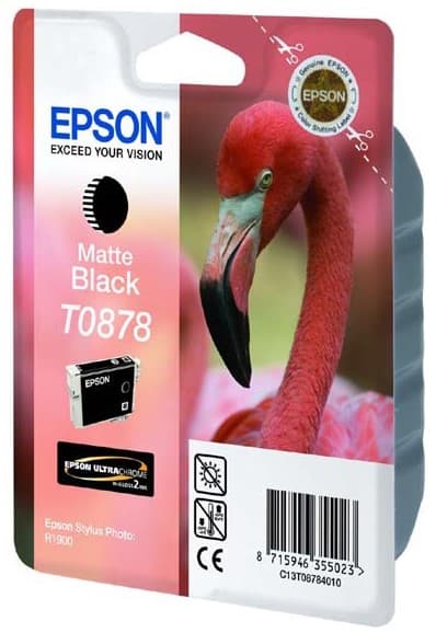 Cartus de cerneala original Epson T0878 Matte Black (C13T087840)