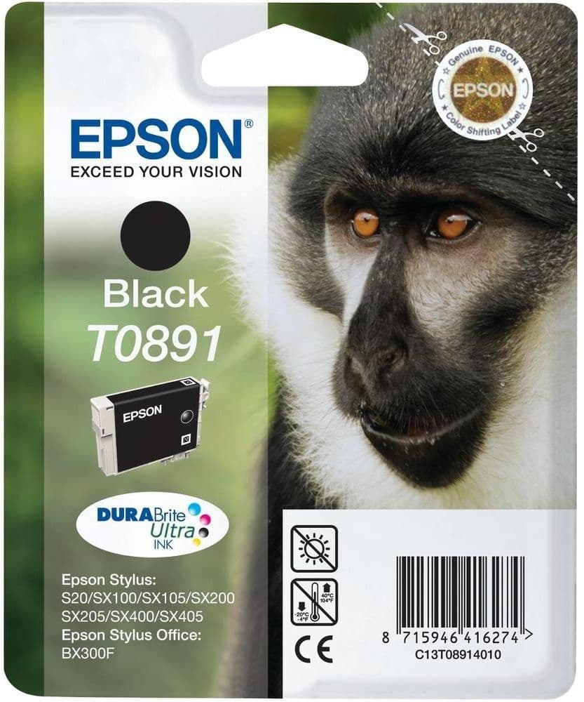 Cartus de cerneala original Epson T0891 Black (C13T08914011)