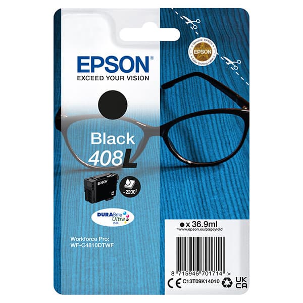 Cartus de Cerneala (2.2K) Epson 408L Black (C13T09K14010)
