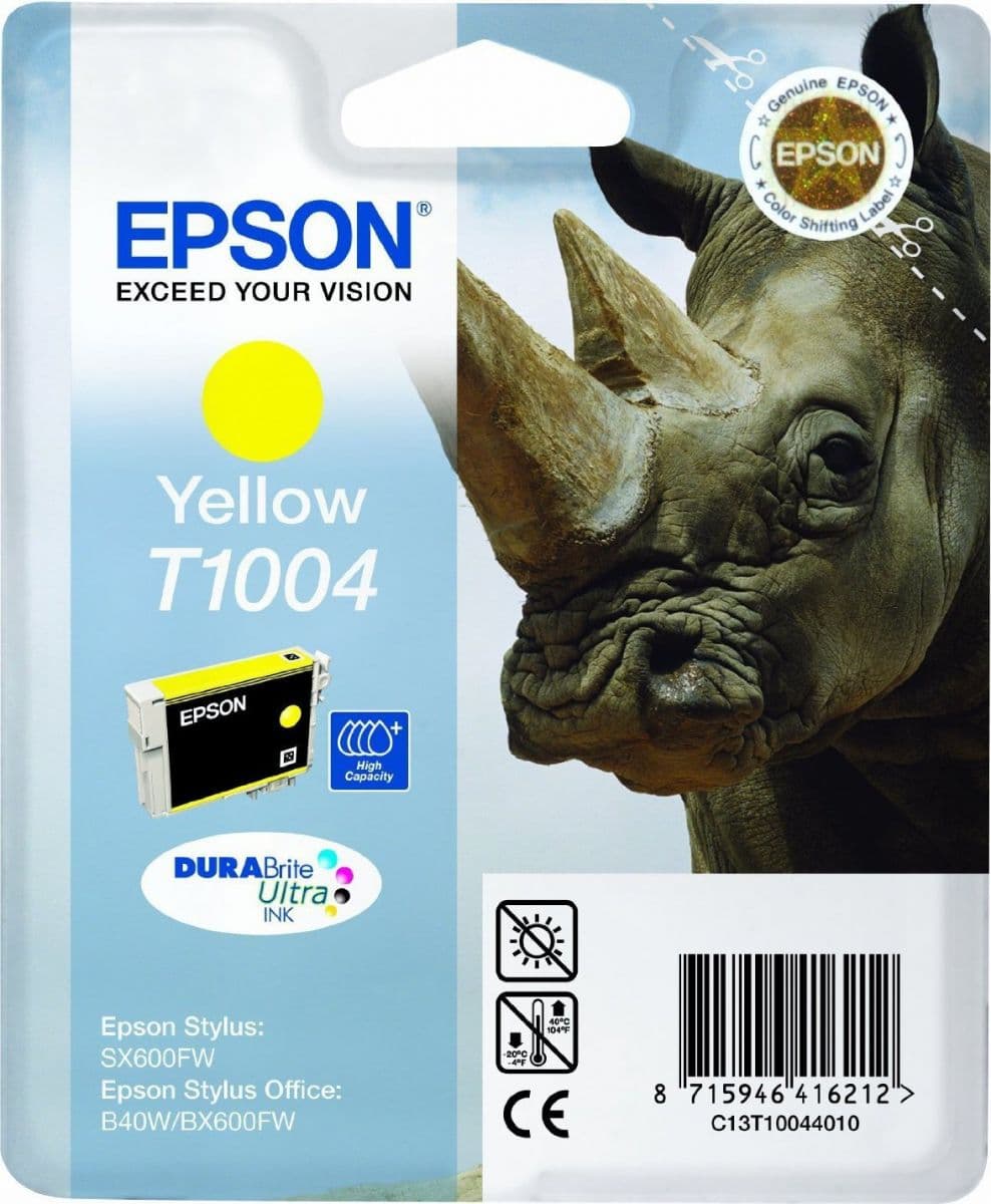 Cartus de cerneala original Epson T1004 Yellow (C13T100440)