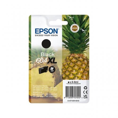 Cartus de Cerneala (0.5K) Epson 604XL Black (C13T10H14010)