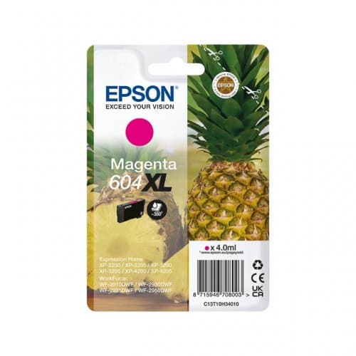 Cartus de Cerneala (0.35K) Epson 604XL Magenta (C13T10H34010)