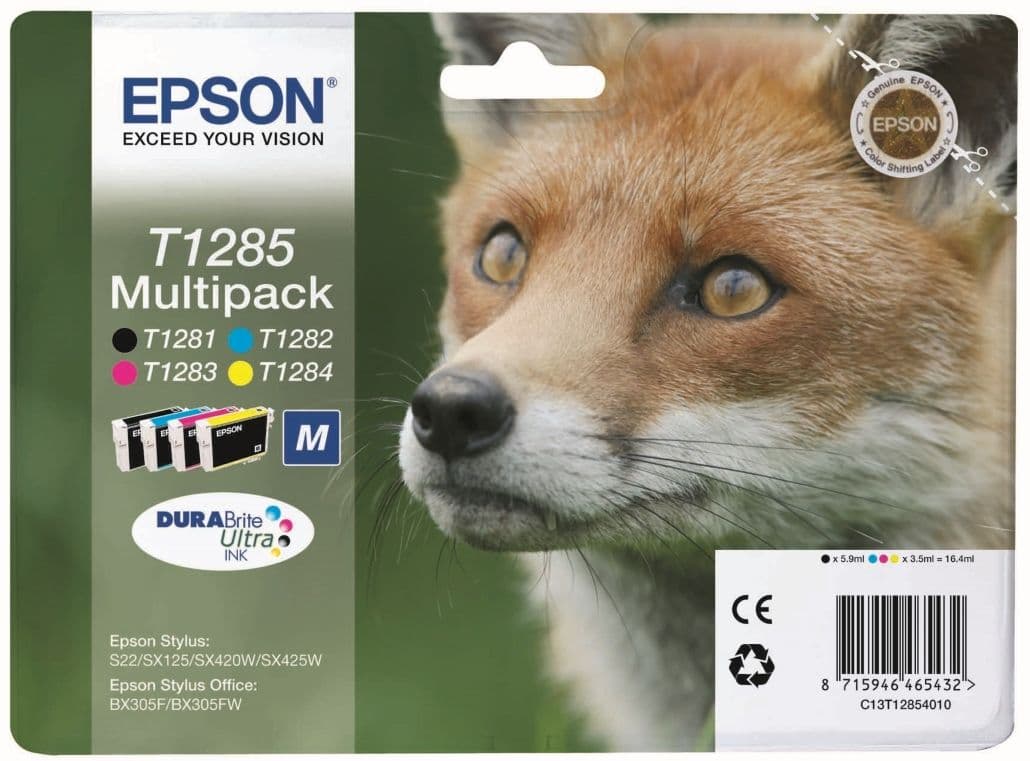 Set cartuse de cerneala originale Epson T1285 Multipack (C13T12854010)