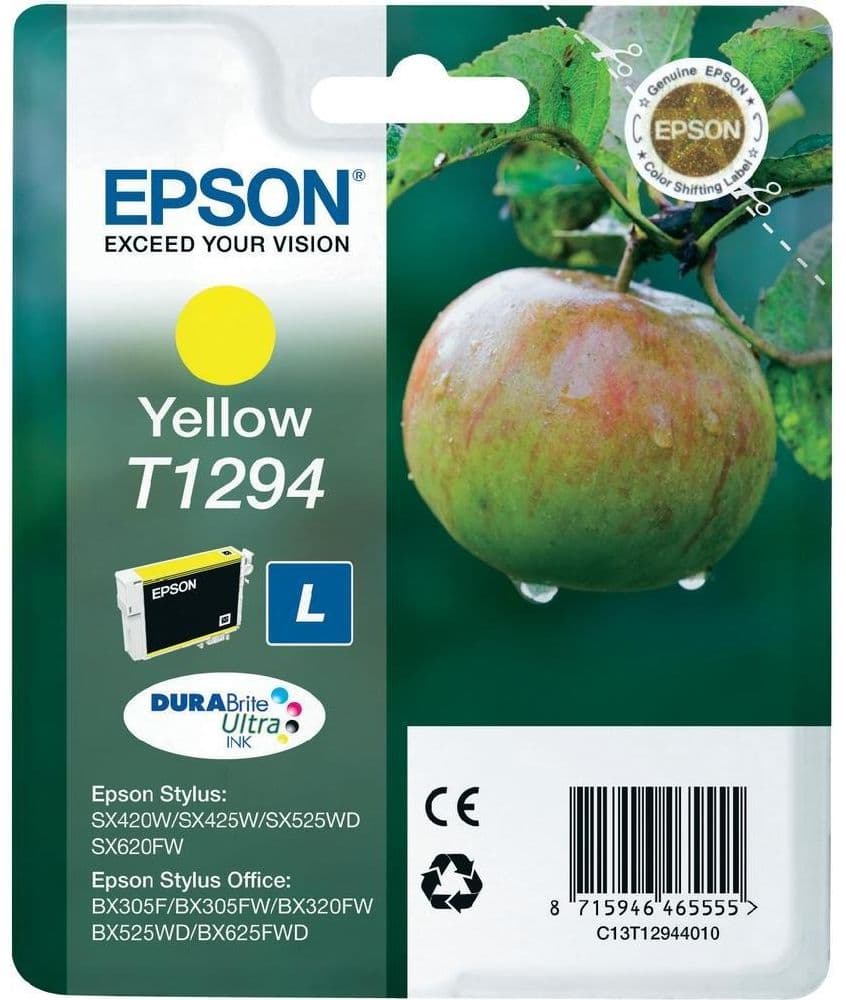 Cartus de cerneala original Epson T1294 Yellow (C13T12944010)