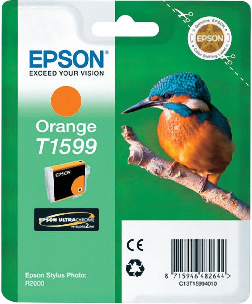 Cartus de cerneala original Epson T1599 Orange (C13T159940)