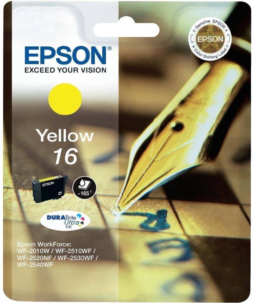 Cartus de cerneala original Epson 16 Yellow (C13T16244010)