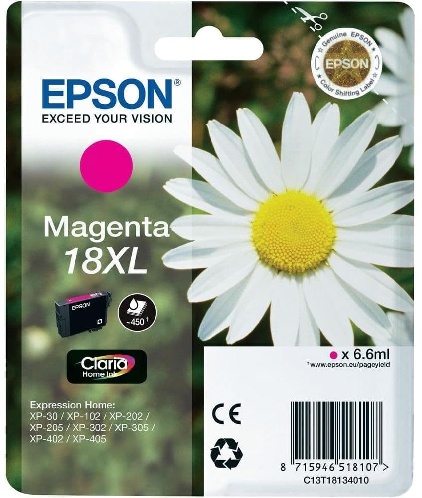 Cartus de cerneala original Epson 18XL Magenta (C13T18134010)