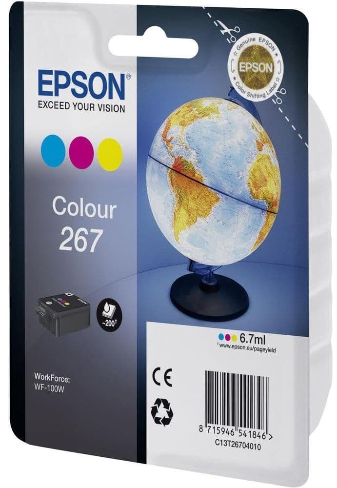 Cartus de cerneala original Epson 267 Color (C13T26704010)