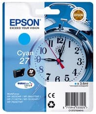 Cartus de cerneala original Epson 27 Cyan (C13T27024010)