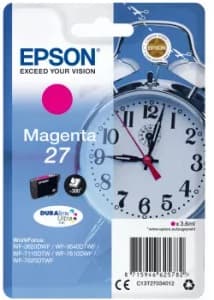 Cartus de cerneala original Epson 27 Magenta (C13T27034010)