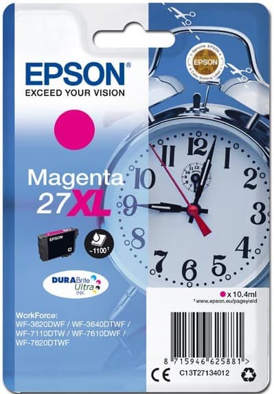 Cartus de cerneala original Epson 27XL Magenta (C13T27134010)
