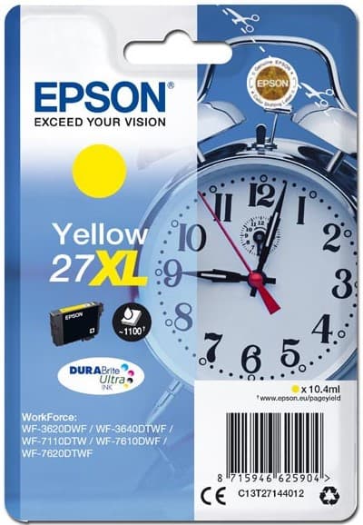 Cartus de cerneala original Epson 27XL Yellow (C13T27144010)