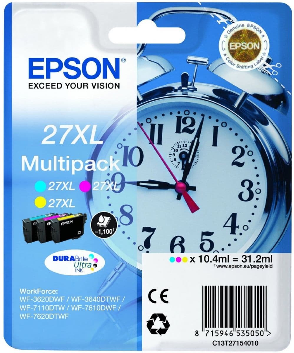 Set cartuse de cerneala originale Epson T2715 Multipack (C13T27154012)