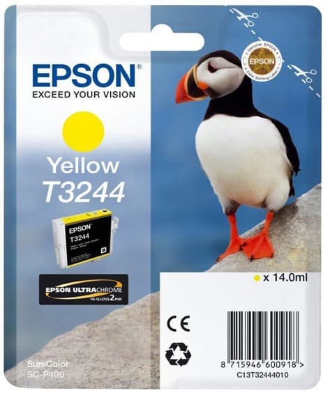 Cartus de cerneala original Epson T3244 Yellow (C13T324440)