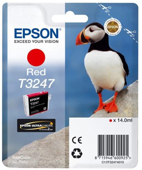 Cartus de cerneala original Epson T3247 Red (C13T324740)