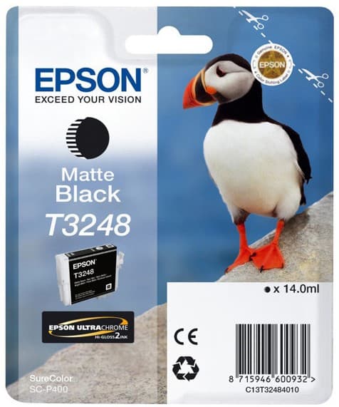 Cartus de cerneala original Epson T3248 Matte Black (C13T324840)